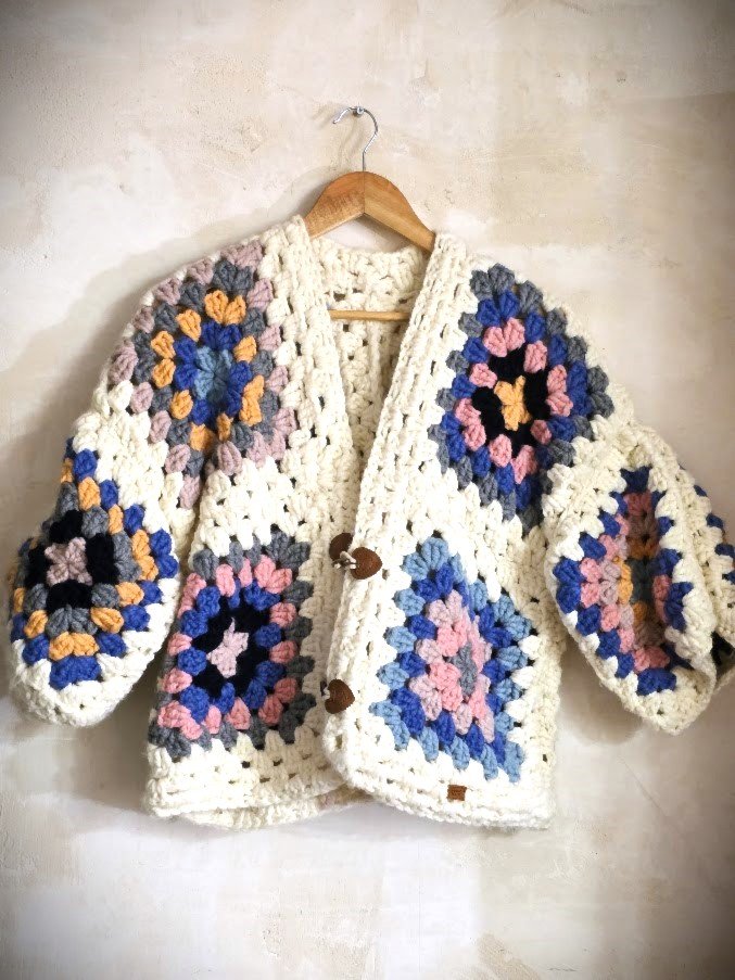 Chaqueta de crochet